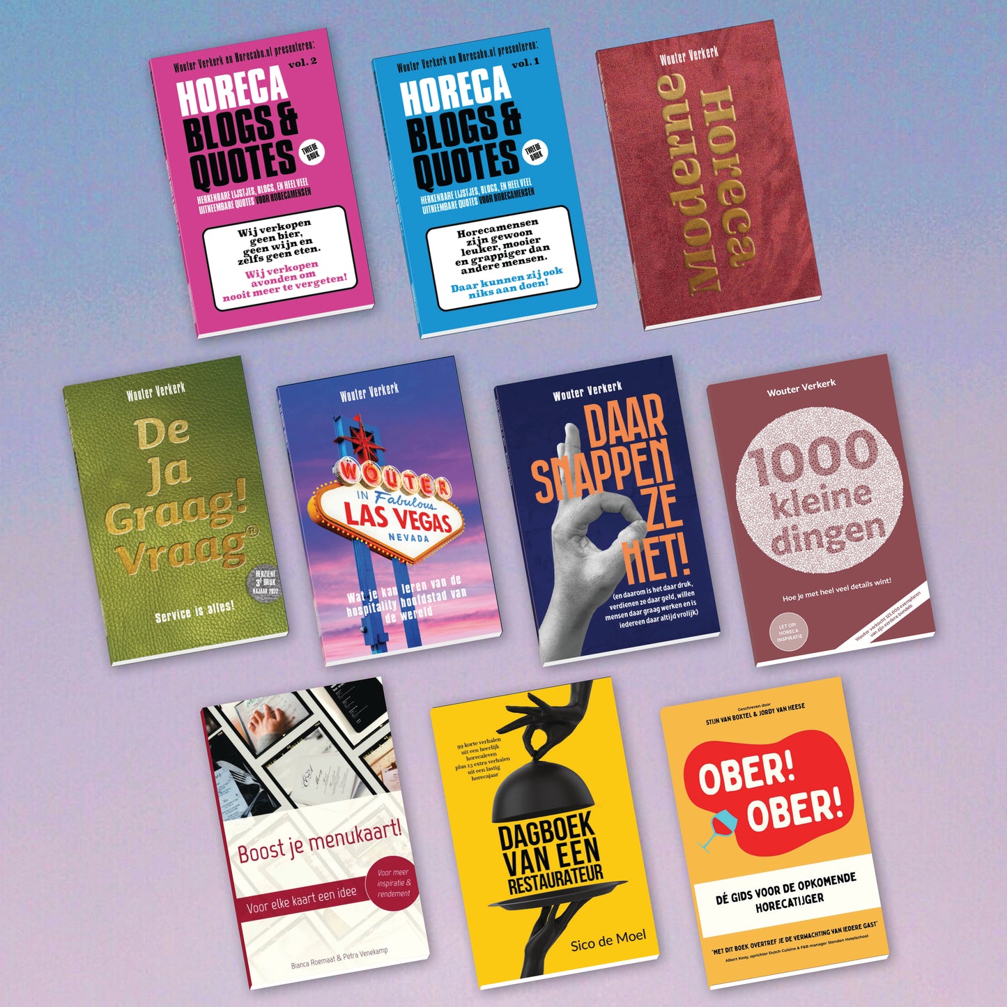 BLACK FRIDAY Horecabibliotheek met 10 boeken en extra's | Wouter Verkerk e.a.