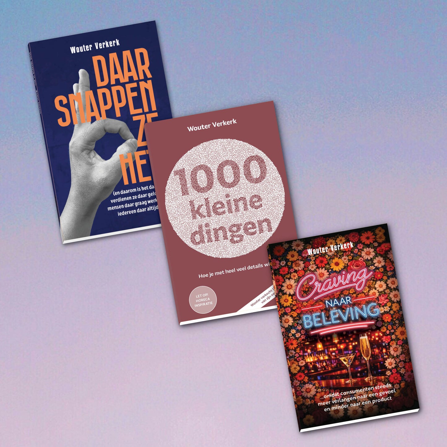 Wouters drie laatste boeken | Wouter Verkerk