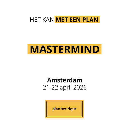 Mastermind 21-22 april 2026 | Plan Boutique
