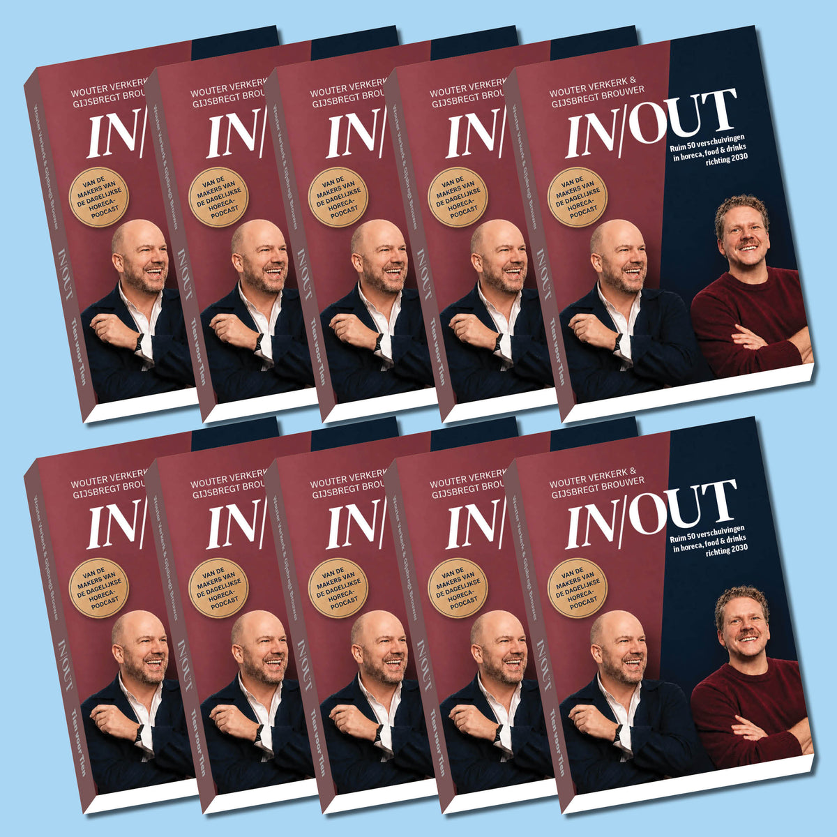 Pre-order 10x IN/OUT | Wouter Verkerk & Gijsbregt Brouwer